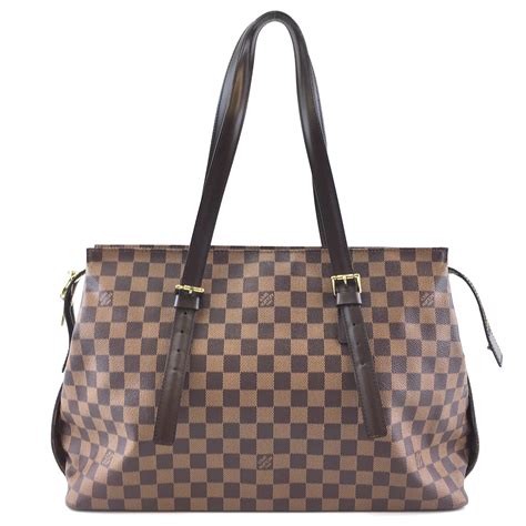 lv chelsea damier ebene|damier ebene leather handbags.